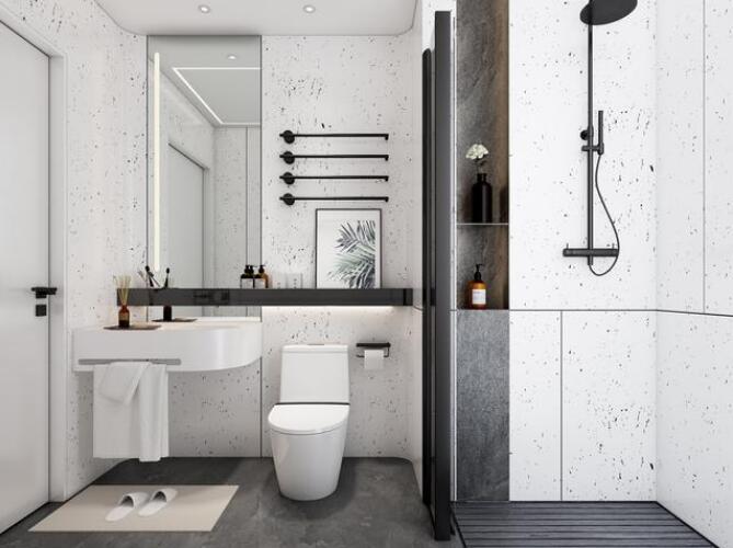 如何打造清爽的卫生间 先做好干湿分区