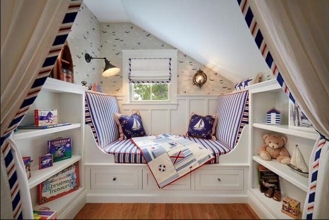 让孩子待在室内:20个创意儿童房小游戏室