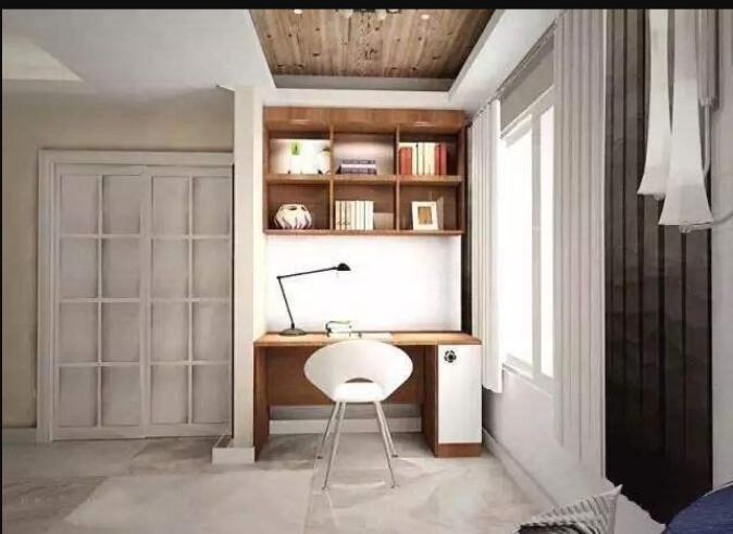 家里太小没有书房怎么办 客厅拿出1㎡就能搞定