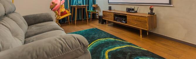 50㎡爆改,塞进电影院和游乐场,小户型装出豪宅.范儿,太酷了