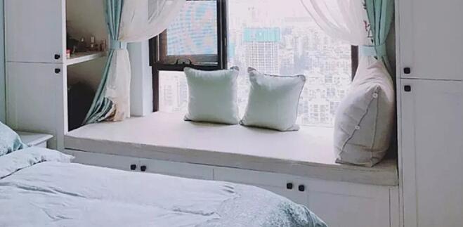 卧室里装个小飘窗,让你每天都有好心情.