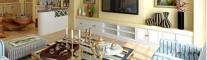 电视背景墙的装修技巧 别抢客厅风头了.