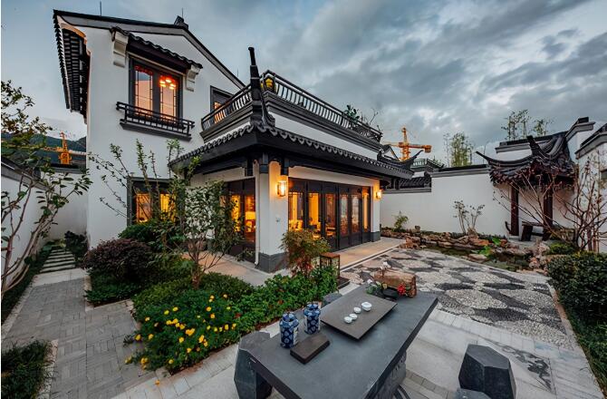 中式庭院如何设计搭配 用上这些小玩意同样韵味十足