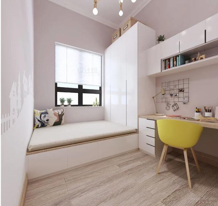 卧室太小要如何安排衣柜 这样的布局会更实用.