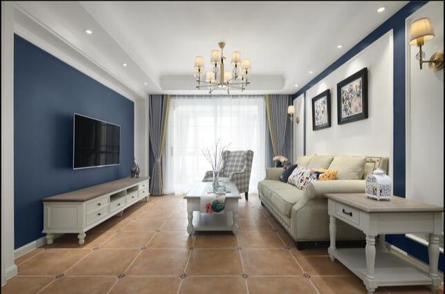 三居室简美风装修 尽显美式的悠闲与浪漫