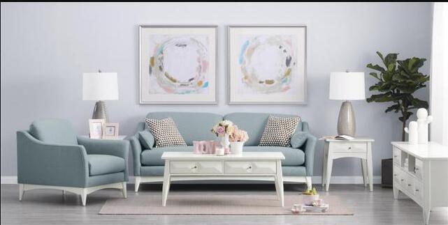 蓝与白搭配的北欧装修效果图美炸了 让家告别黑白灰