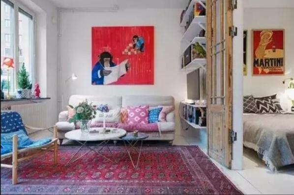 40平住宅混搭风格装修 打造90后追求的幸福小窝