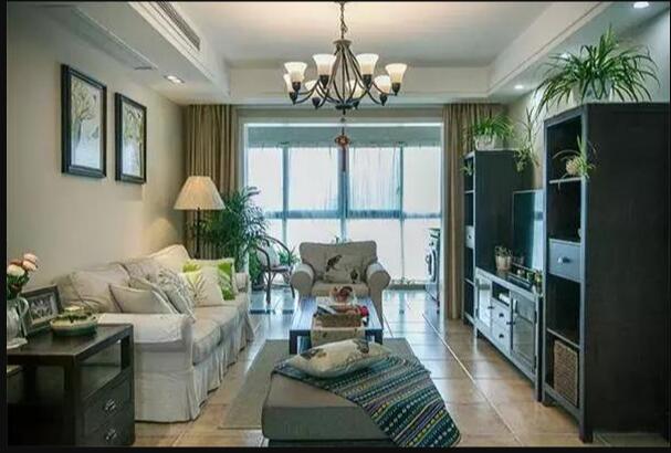 三居室的装修花费20万 年轻夫妻为凸显特色装成花园房