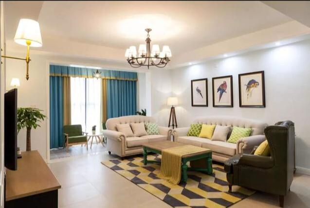 美式乡村风格样板房 原来生活也可以过得像诗