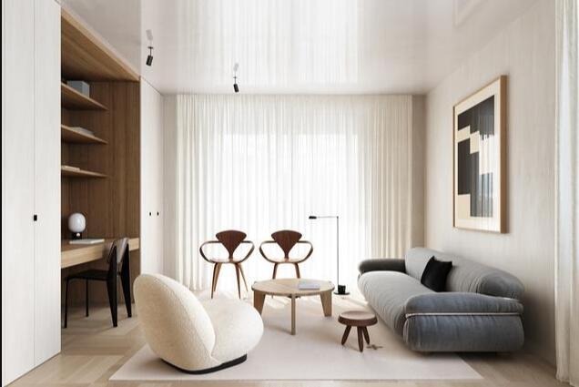 中世纪现代主义设计 与极简主义结合的家居美学