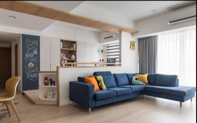 132平老屋翻新案例 打造北欧风居家