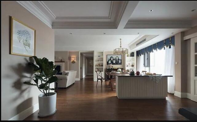 133㎡美式风格家 海量的储物空间 再也不愁收纳