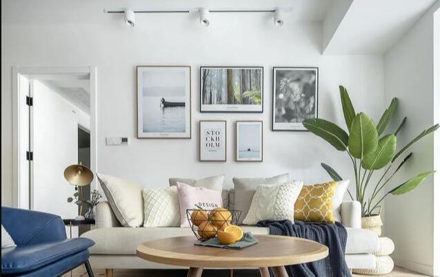 105㎡秒变北欧ins风家居 全屋色彩搭配很美腻