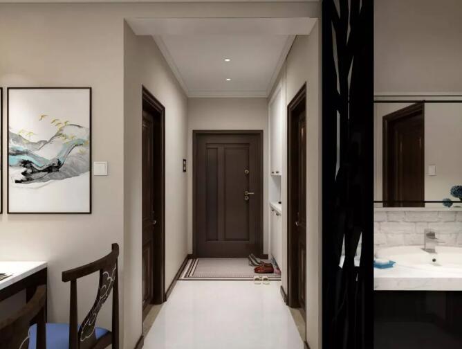 73m2的留白新中式 60后看了也喜欢得不行