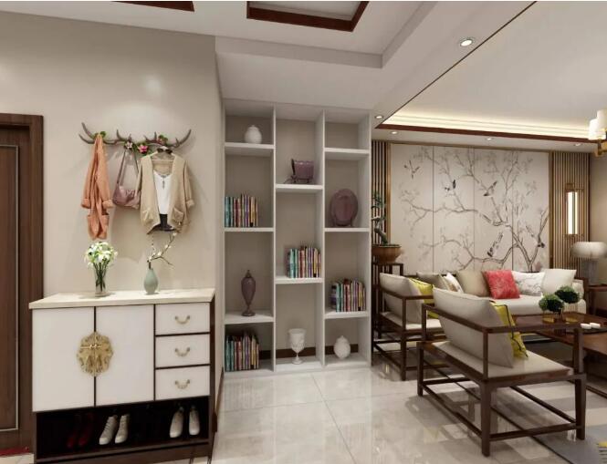 自带古典情怀 73m22室淳朴新中式