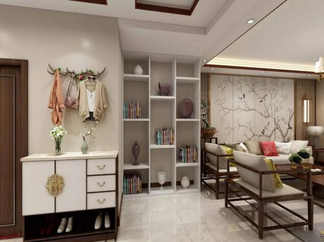 2室一厅新中式风格 爷爷奶奶的养老房安排