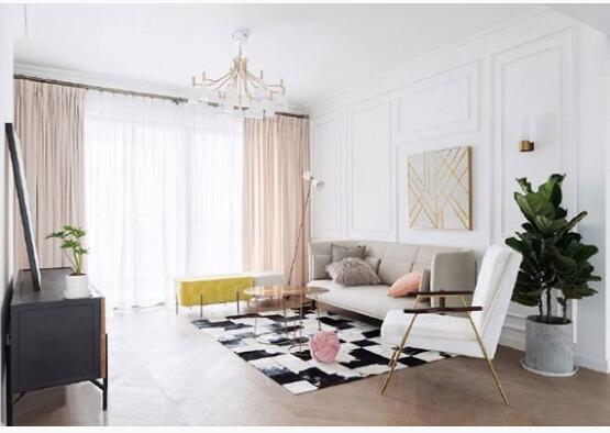 现代法式风设计 不华丽但精致浪漫!