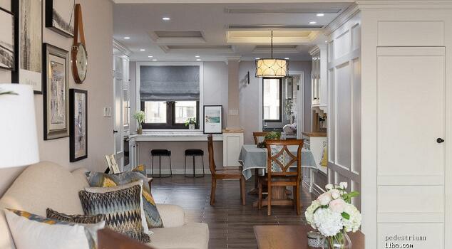 美式风装修温馨吗?看完这套真想立马住进去