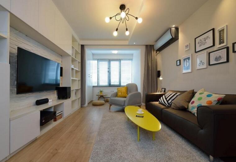 两居室装修简约风 预算10万的效果没人信!