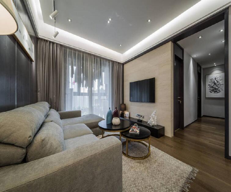 80平小户型空间设计 简约风舒适又高级!